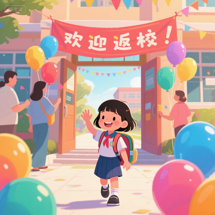 逐夢(mèng)新程，未來(lái)可期！開(kāi)學(xué)季，好好學(xué)習(xí)，天天向上！